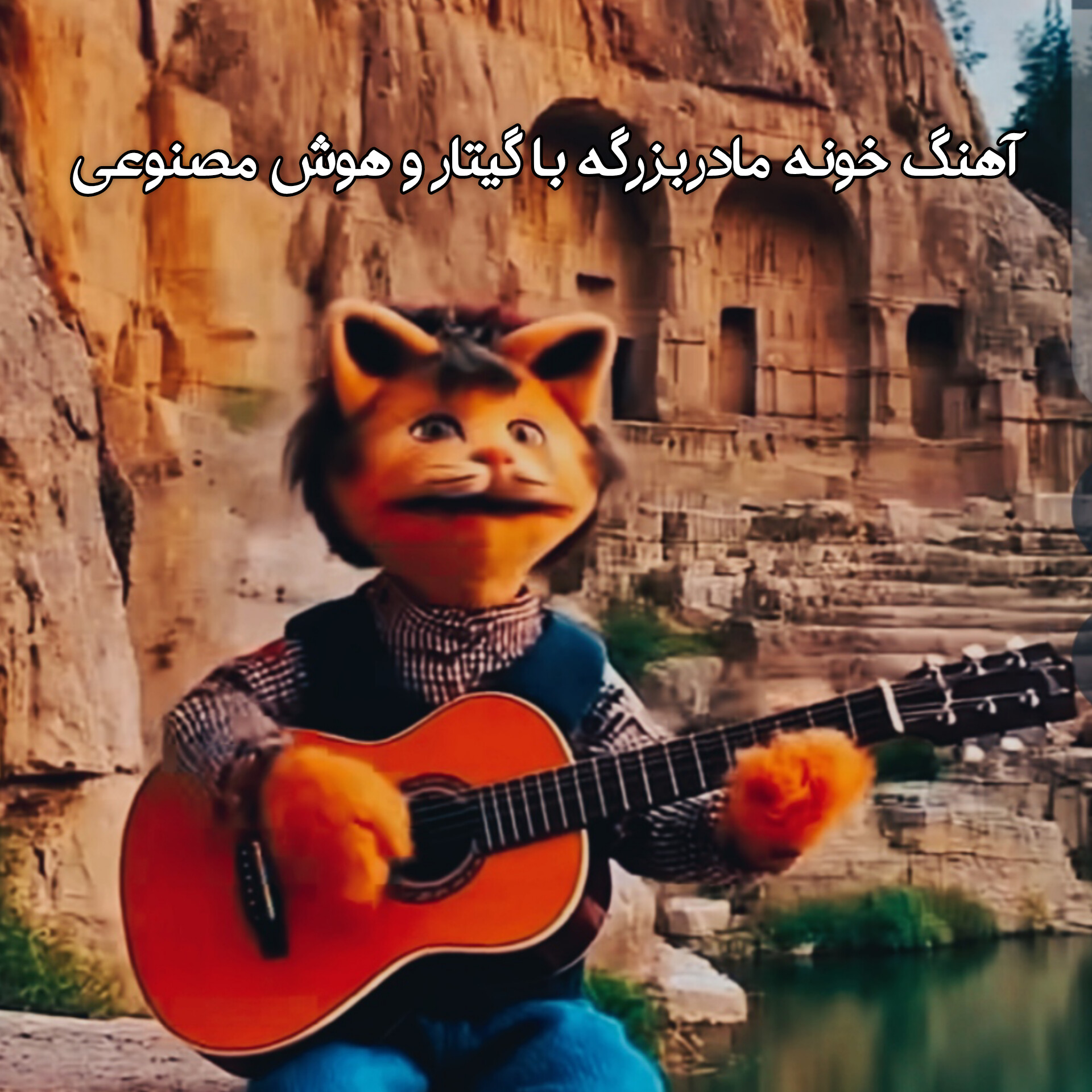 آهنگ خونه مادربزرگه ورژن گیتار