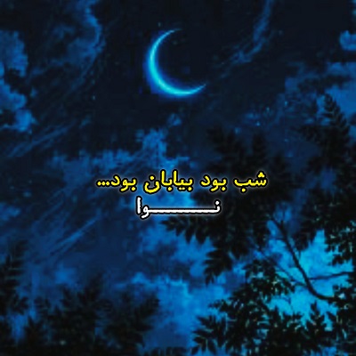 اهنگ شب بود بیابان بود نوا